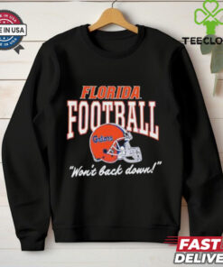 Florida Gators won’t back down helmet shirt