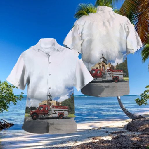 Florida Inverness Fire Department Summer Aloha hawaiian hoodie, sweater, longsleeve, shirt v-neck, t-shirt