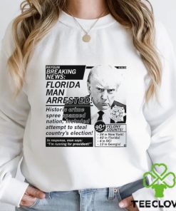 Florida Man Arrested Trump Mug Shot