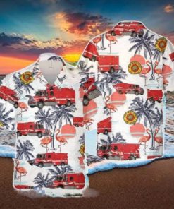 Florida Palm Beach County Fire Rescue Paramedic Hawaiian Shirt Beach Shirt For Men Women