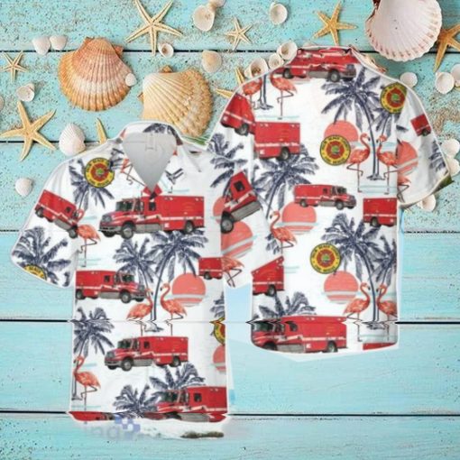 Florida Palm Beach County Fire Rescue Paramedic Hawaiian Shirt Beach Shirt For Men Women