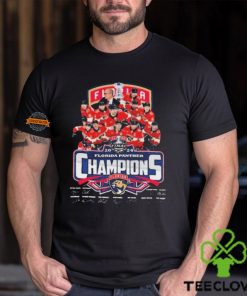 Florida Panther Champions Stanley Cup 2024 Player’s Signatures shirt
