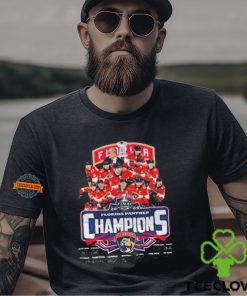 Florida Panther Champions Stanley Cup 2024 Player’s Signatures shirt