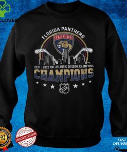 Florida Panthers 2022 Atlantic Division Champions Graphic Unisex T Shirt