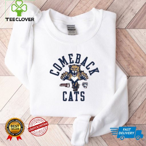 Florida Panthers 2022 Stanley Cup Playoffs Comeback Cats hoodie, sweater, longsleeve, shirt v-neck, t-shirt