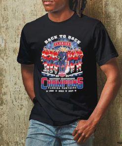 Florida Panthers 2024 Eastern Conference Champions 3 Times Back To Back T Shirt