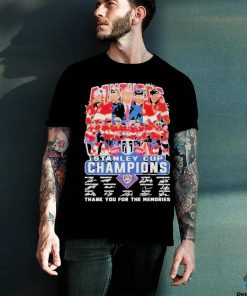 Florida Panthers 2024 Stanley Cup Champions Signature Shirt