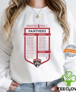 Florida Panthers 2024 Stanley Cup Final Roster Shirt