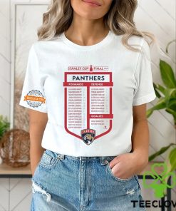 Florida Panthers 2024 Stanley Cup Final Roster Shirt