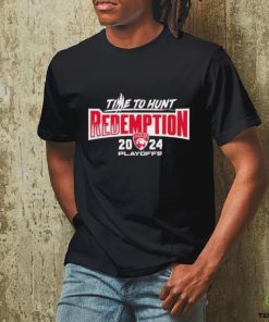 Florida Panthers 2024 Time To Hunt Redemption 2024 Playoffs Shirt