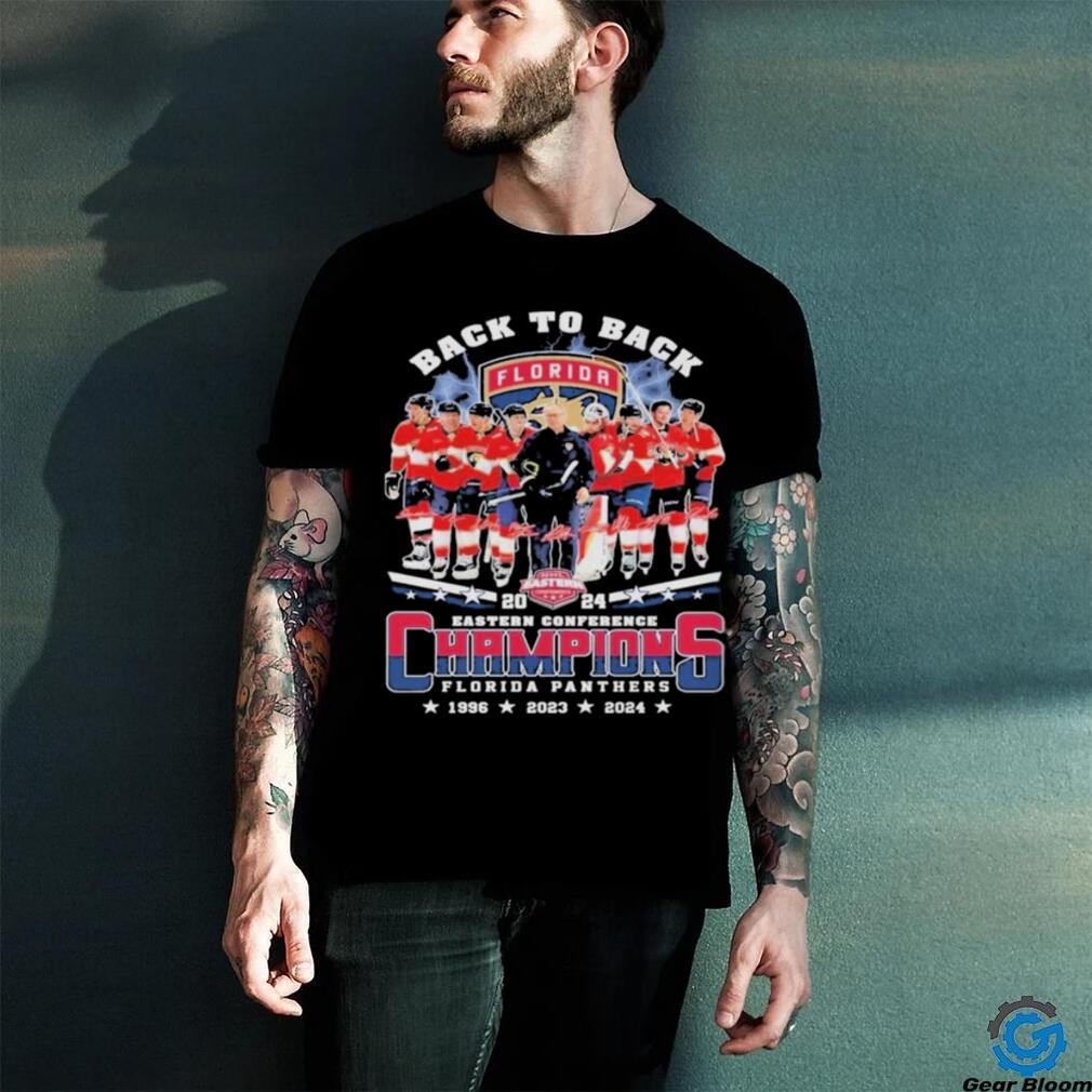 Florida Panthers Back To Back Eastern Conference Champions T Shirt Florida Panthers Back To Back Eastern Conference Champions T Shirt