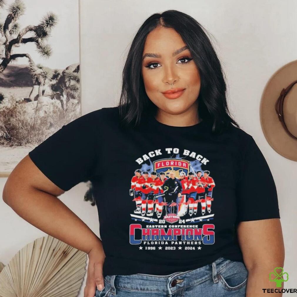 Florida Panthers Back To Back Eastern Conference Champions T Shirt Florida Panthers Back To Back Eastern Conference Champions T Shirt