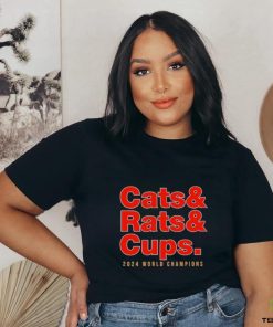 Florida Panthers Cats Rats and Cups 2024 World Champions Shirt
