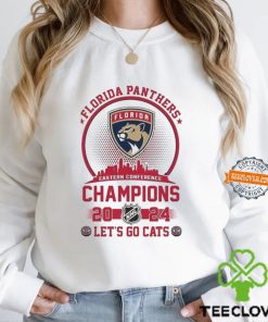 Florida Panthers Eastern Conference Champions 2024 Let’s Go Cats Shirt