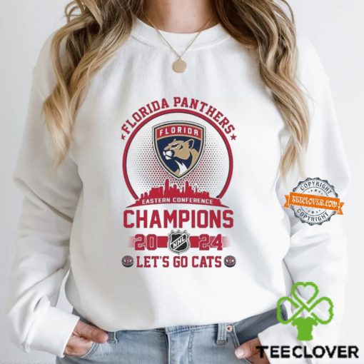 Florida Panthers Eastern Conference Champions 2024 Let’s Go Cats Shirt