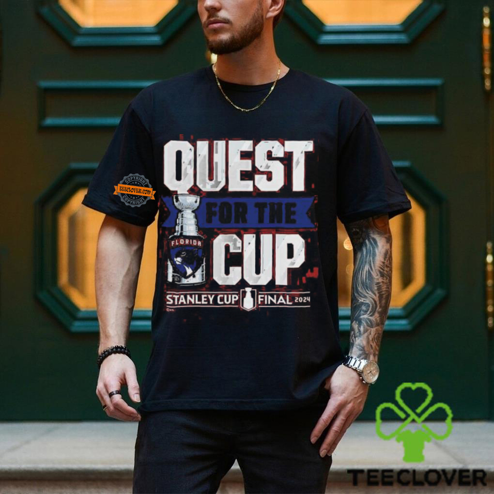 Florida Panthers Fanatics 2024 Stanley Cup Final Quest T Shirt Florida Panthers Fanatics 2024 Stanley Cup Final Quest T Shirt