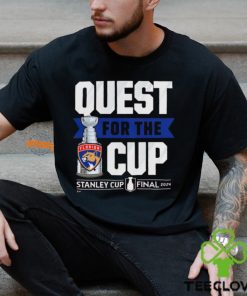 Florida Panthers Fanatics 2024 Stanley Cup Final Quest for the cup hoodie, sweater, longsleeve, shirt v-neck, t-shirt