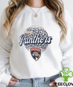 Florida Panthers Fanatics Branded Leopard Print Long Sleeve T Shirt