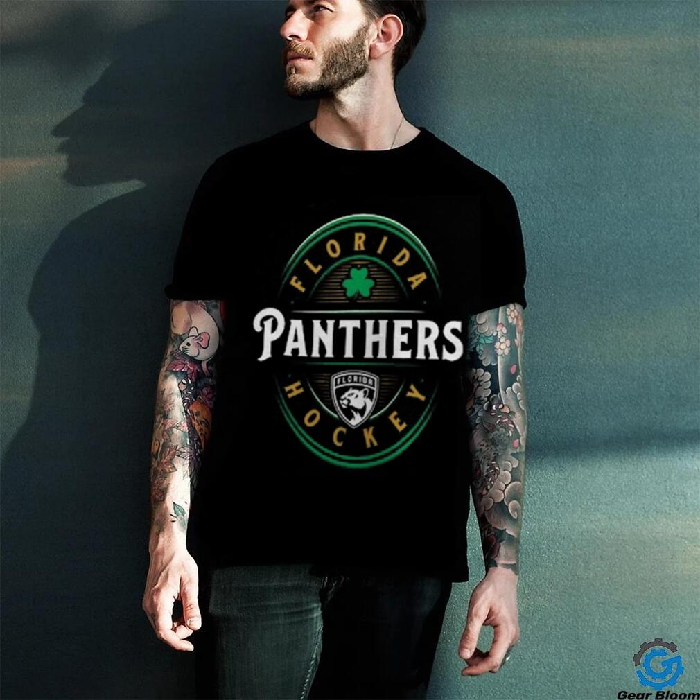 Florida Panthers Fanatics Branded St. Patrick's Day Forever Lucky T Shirt Florida Panthers Fanatics Branded St. Patrick's Day Forever Lucky T Shirt
