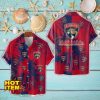 Florida Panthers Hawaiian Shirt 3D Vintage Coconut Pattern Beach Shirt