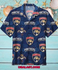 Florida Panthers Ice Hockey Team Unisex Hawaiian Shirt