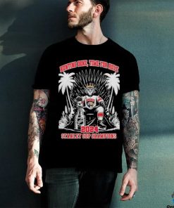 Florida Panthers Mascot King Hunting Done Time For Rule 2024 Stanley Cup Champions Unisex T shirt