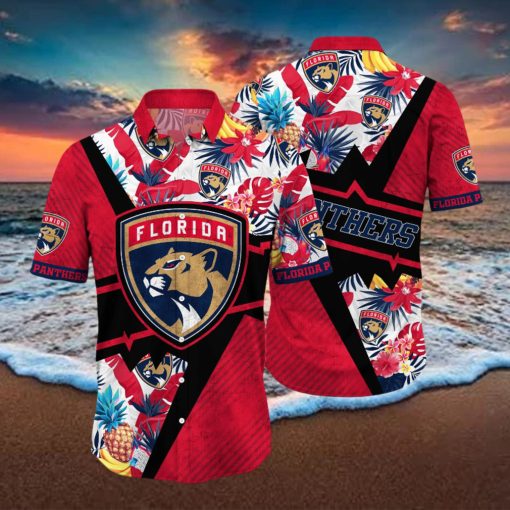 Florida Panthers NHL Hawaiian Shirt Solstice Aloha Shirt