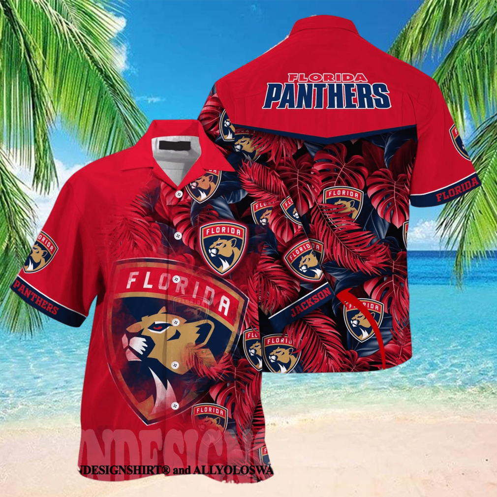 Florida Panthers NHL Summer Classic Full Printed Hawaiian Shirt Florida Panthers NHL Summer Classic Full Printed Hawaiian Shirt