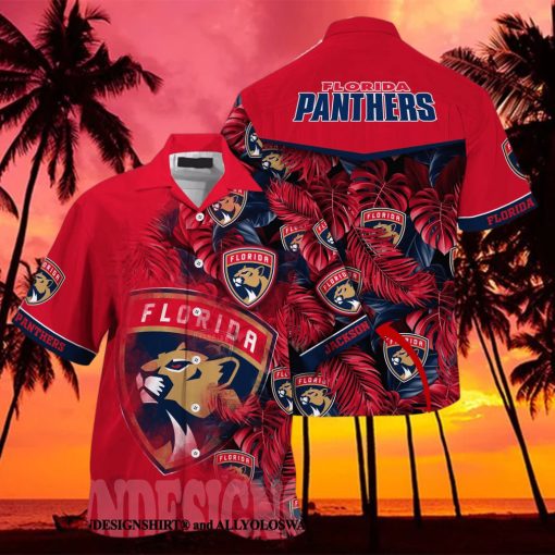 Florida Panthers NHL Summer Classic Full Printed Hawaiian Shirt