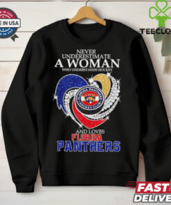 Florida Panthers Never Underestimate A Woman And Love 2024 shirt 2 Florida Panthers Never Underestimate A Woman And Love 2024 shirt