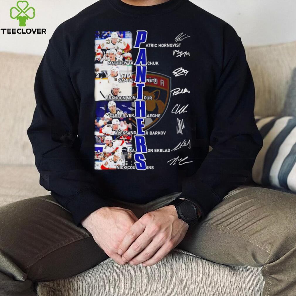 Florida Panthers Patric Hornqvist Matthew Tkachuk Sam Bennett signature 2023 shirt Florida Panthers Patric Hornqvist Matthew Tkachuk Sam Bennett signature 2023 shirt