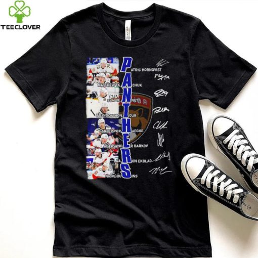 Florida Panthers Patric Hornqvist Matthew Tkachuk Sam Bennett signature 2023 shirt