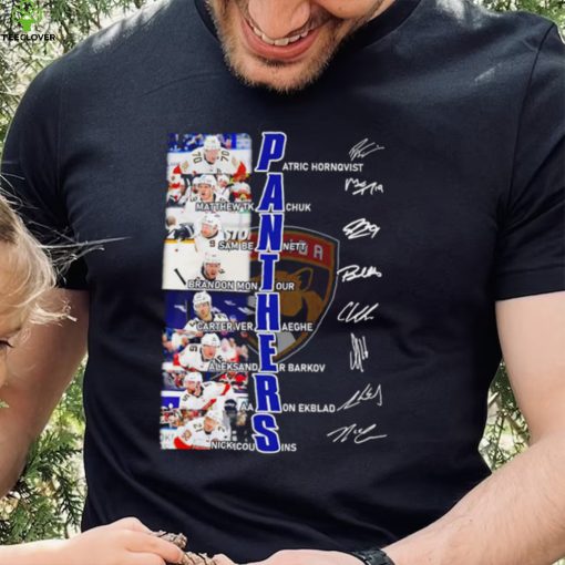 Florida Panthers Patric Hornqvist Matthew Tkachuk Sam Bennett signature 2023 shirt