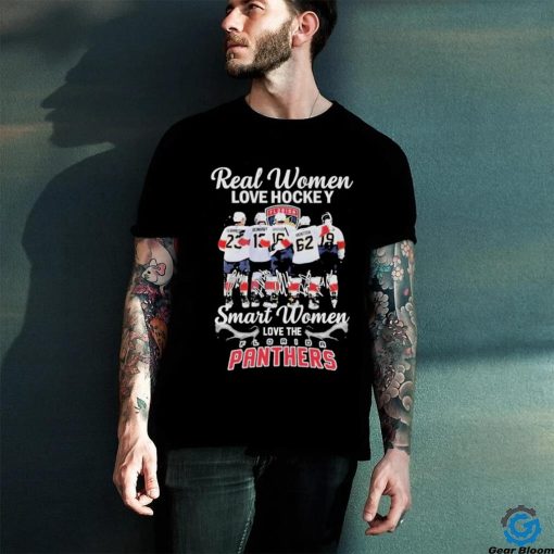 Florida Panthers Real Smart Women Love Panthers Hockey Team T Shirt