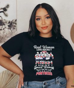 Florida Panthers Real Smart Women Love Panthers Hockey Team T Shirt
