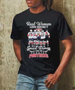 Florida Panthers Real Smart Women Love Panthers Hockey Team T Shirt