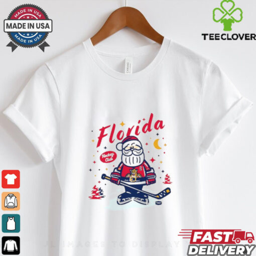 Florida Panthers Santa Claus Christmas 2024 shirt