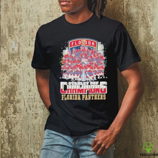 Florida Panthers Teams 2023 24 First Stanley Champions Shirt