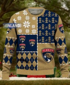 Florida Panthers Ugly Sweater Christmas, Ice Hockey NHL Sweatshirt Pattern