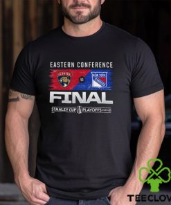 Florida Panthers Vs New York Rangers Fanatics 2024 Eastern Conference Finals Matchup T Shirt