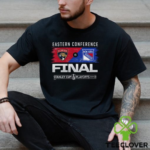 Florida Panthers Vs New York Rangers Fanatics 2024 Eastern Conference Finals Matchup T Shirt