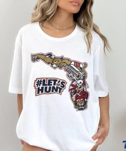 Florida Panthers let’s hunt map hoodie, sweater, longsleeve, shirt v-neck, t-shirt