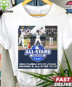Florida State League Awards and All Star Team MLB 2024 Poster t shirt