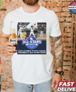 Florida State League Awards and All Star Team MLB 2024 Poster t shirt 2 Florida State League Awards and All Star Team MLB 2024 Poster t shirt