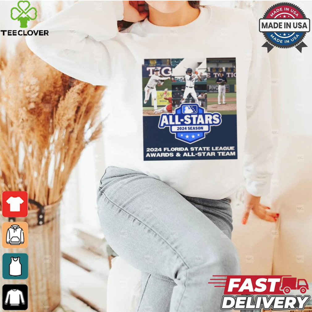 Florida State League Awards and All Star Team MLB 2024 Poster t shirt Florida State League Awards and All Star Team MLB 2024 Poster t shirt