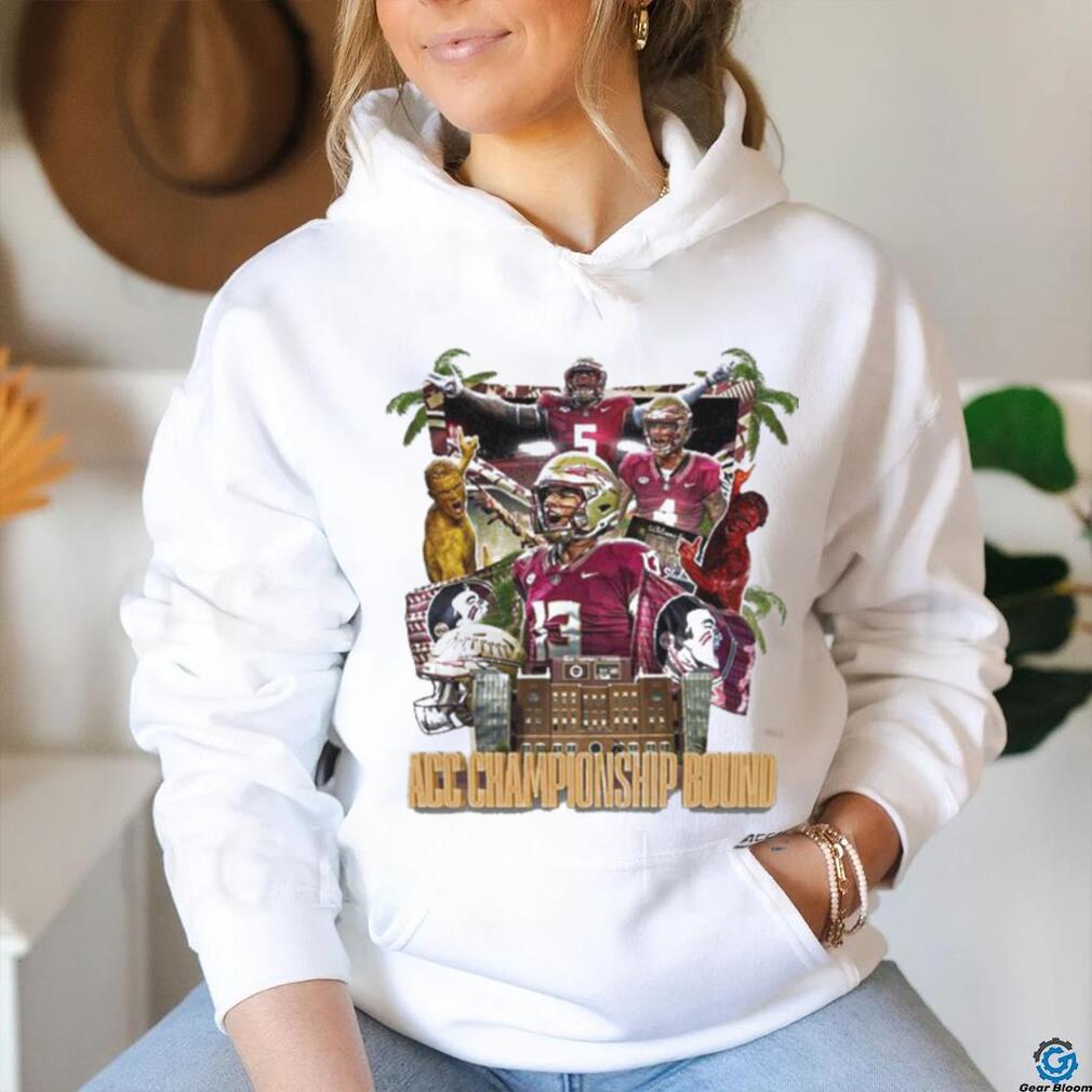 Florida State Seminoles 2023 ACC Championship Bound Shirt Florida State Seminoles 2023 ACC Championship Bound Shirt