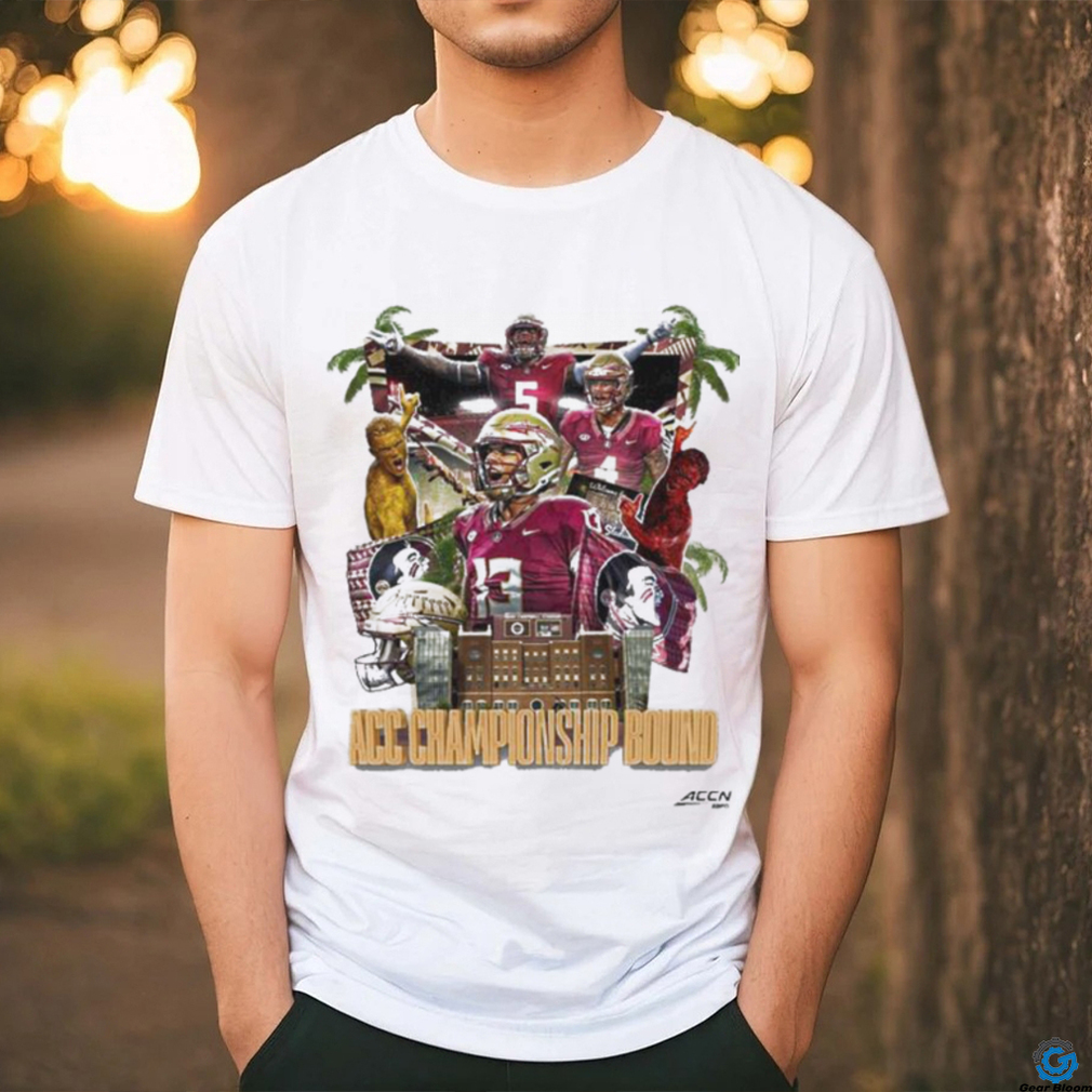 Florida State Seminoles 2023 ACC Championship Bound Shirt Florida State Seminoles 2023 ACC Championship Bound Shirt