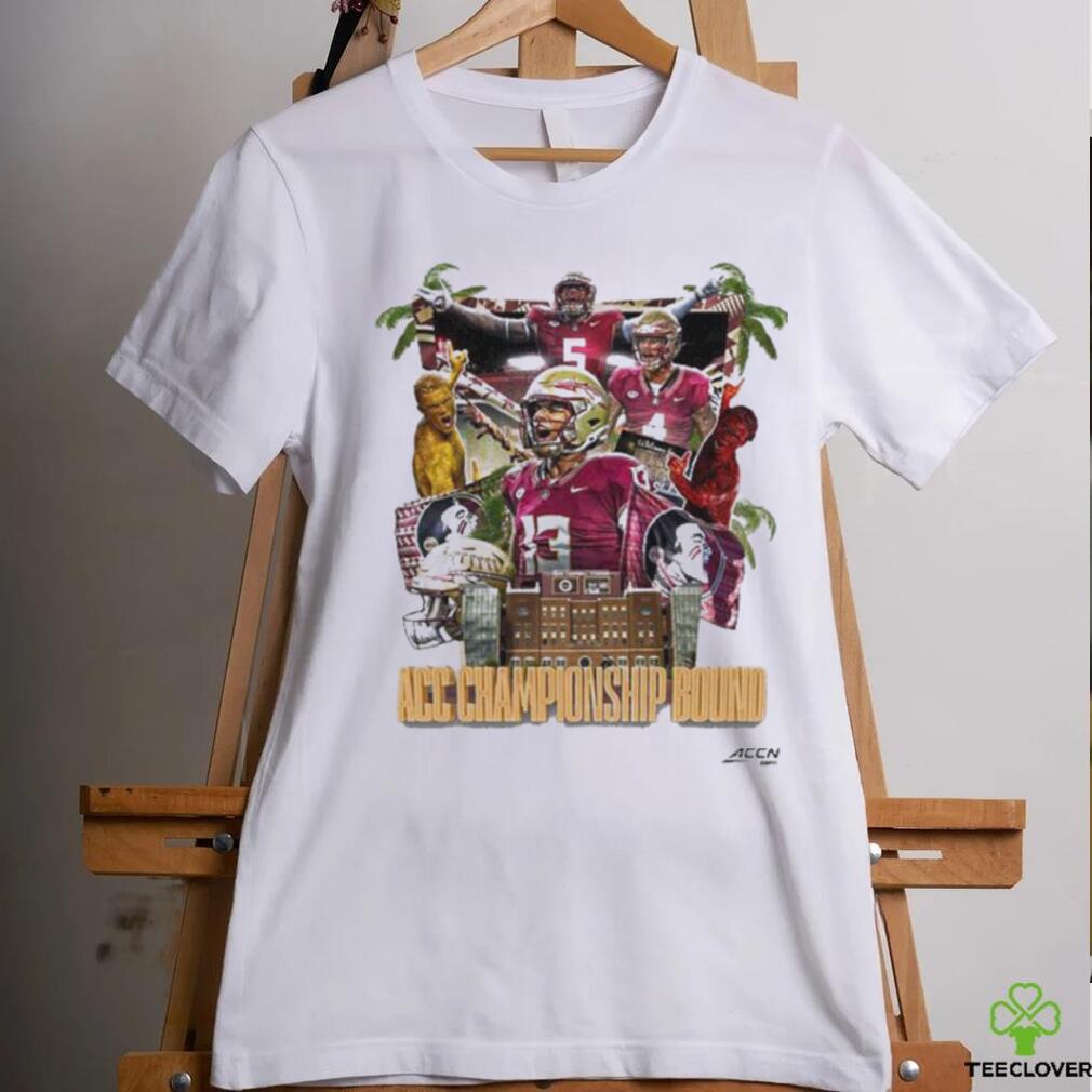Florida State Seminoles 2023 ACC Championship Bound Shirt Florida State Seminoles 2023 ACC Championship Bound Shirt