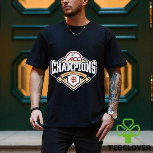 Florida State Seminoles 2023 Ncaa Acc Softball Conference Tournament Champions Locker Room T Shirt