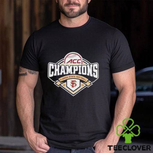 Florida State Seminoles 2023 Ncaa Acc Softball Conference Tournament Champions Locker Room T Shirt